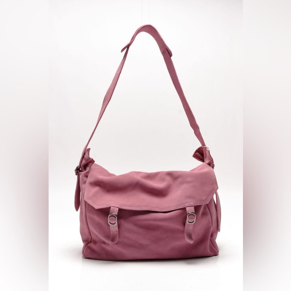 NWT! Free People Zahara Suede Messenger Bag - Picture 6 of 15